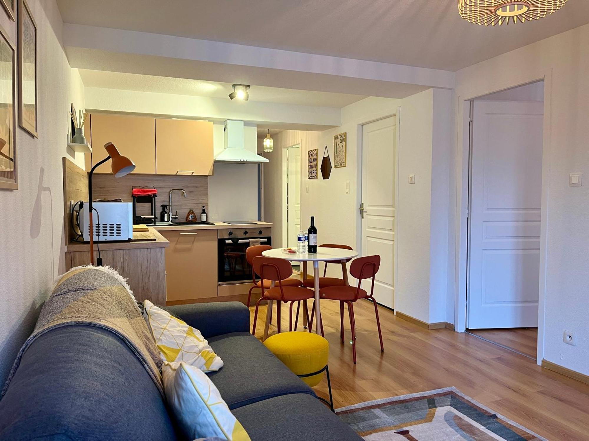 St Dominique - T2 Cosy Avec Parking Appartement